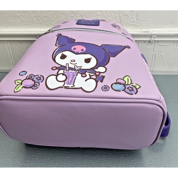 Loungefly Sanrio Kuromi Blueberries Mini Backpack NWT main image 5